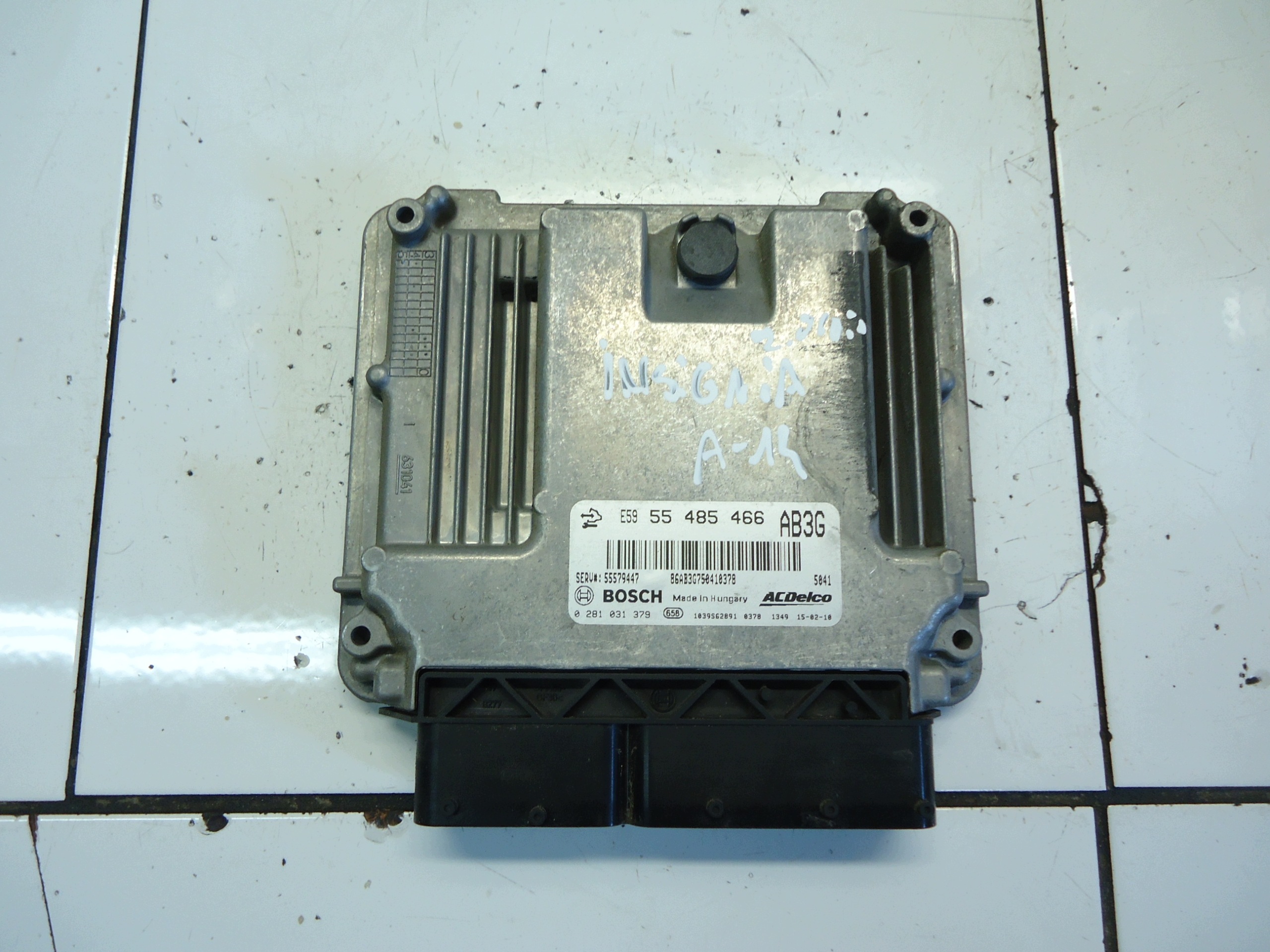 OPEL INSIGNIA 2.0CDTI computer motore 55485466 0281031379