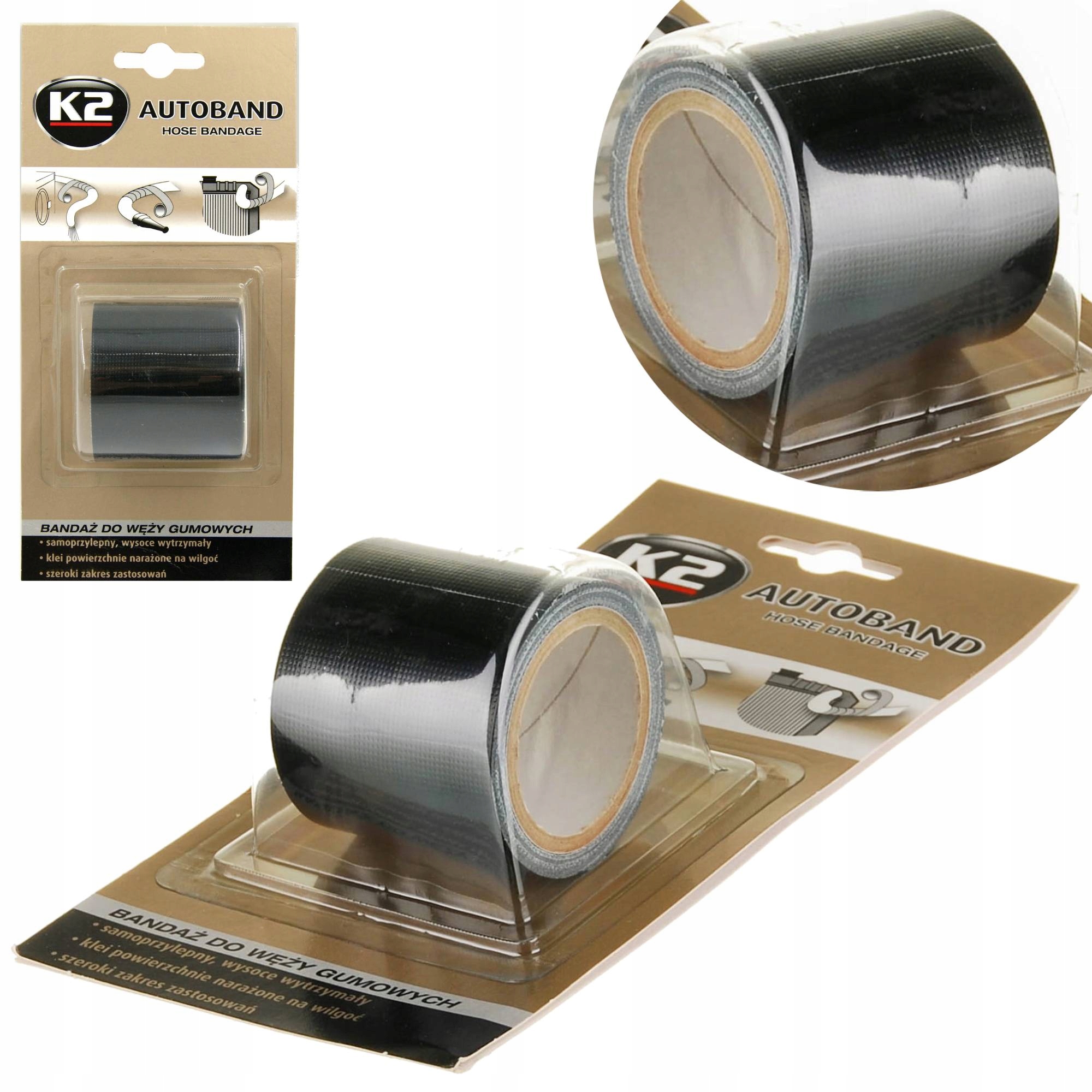 

K2 Autoband Taśma Bandaż Do Węży Gumowych Bond 3M
