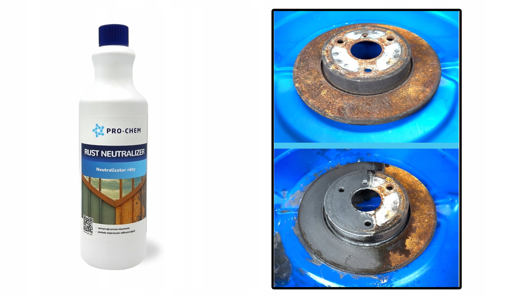 Pro-chem Rust Neutralizer Neutralizator Rdzy Konwerter Odrdzewiacz 1L