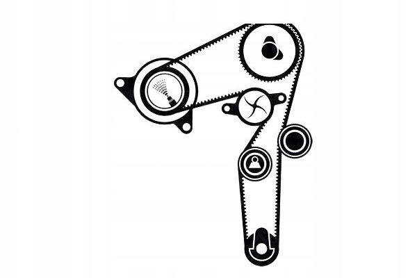 Skf Rozvodová Sada Pumpa Opel Astra H 1.9 Cdti (L