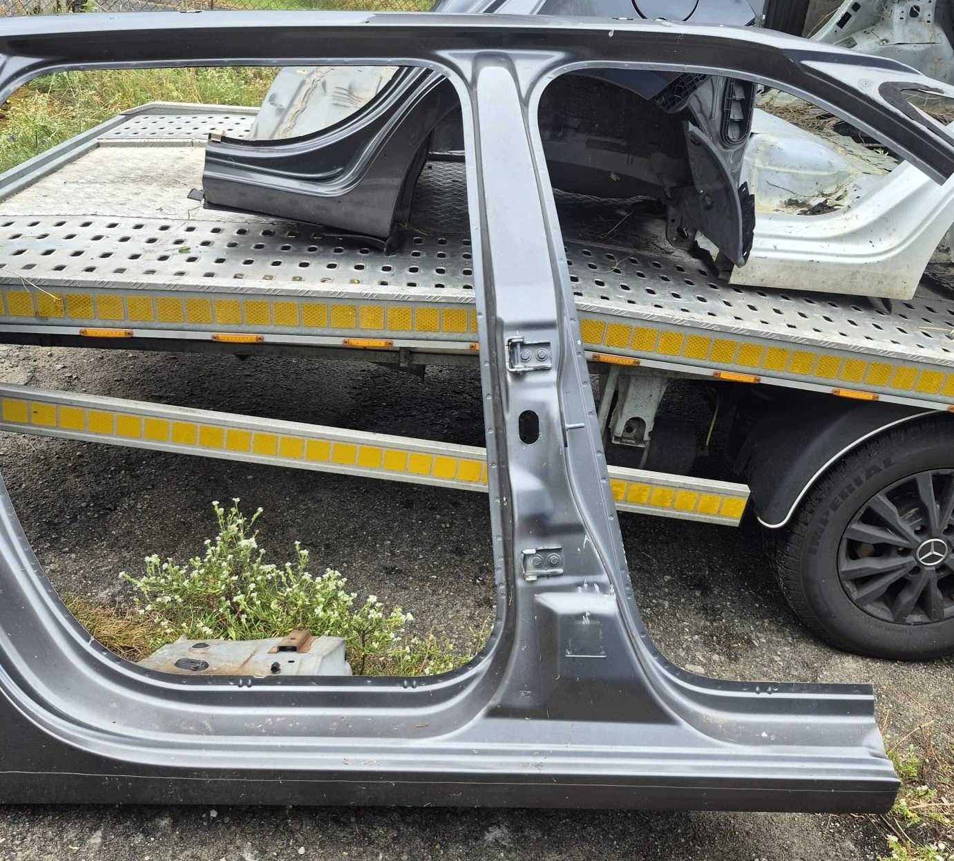 CITROEN C4 GRAND PICASSO II 13- threshold right pillar
