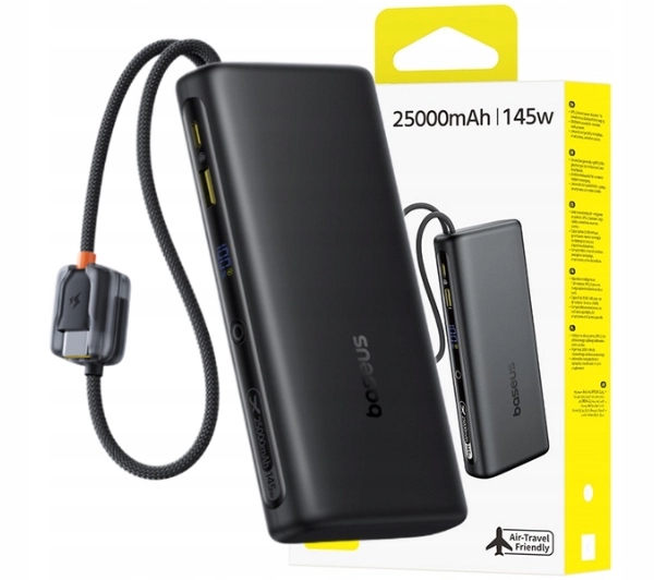 Baseus EnerFill FC41 25000mAh 145W Czarny