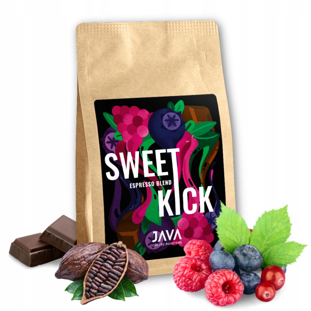 Levně Káva zrnková specialty Sweet Kick 500 g 100% Arabika, sladká, do kávovaru