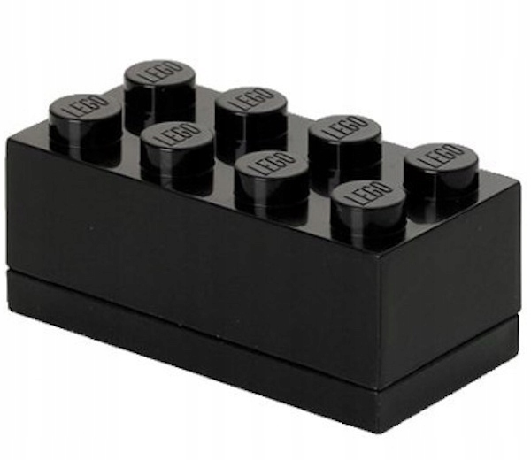 

Lego Pojemnik 8 Mini Klocek Pudełko Czarny