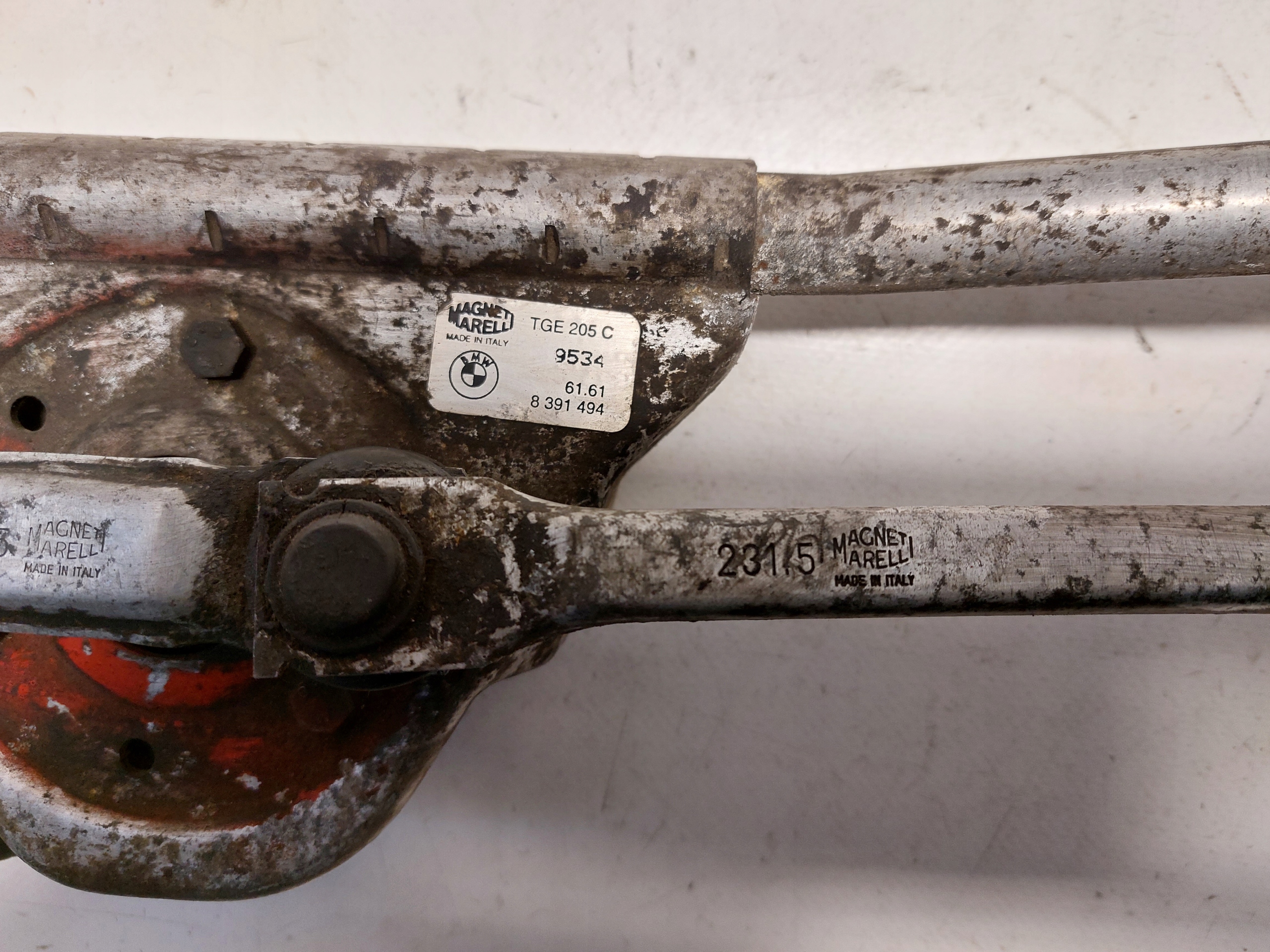 BMW SERIA 3 E36 wiper mechanism front 4 PIN
