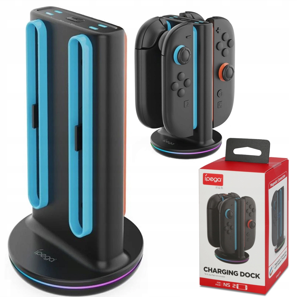 IPega Stacja ładująca 4w1 PG-SW2051 do JoyCon2 Nintendo Switch 2