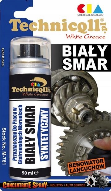 

Biały smar do łańcuchów 50 ml Technicqll