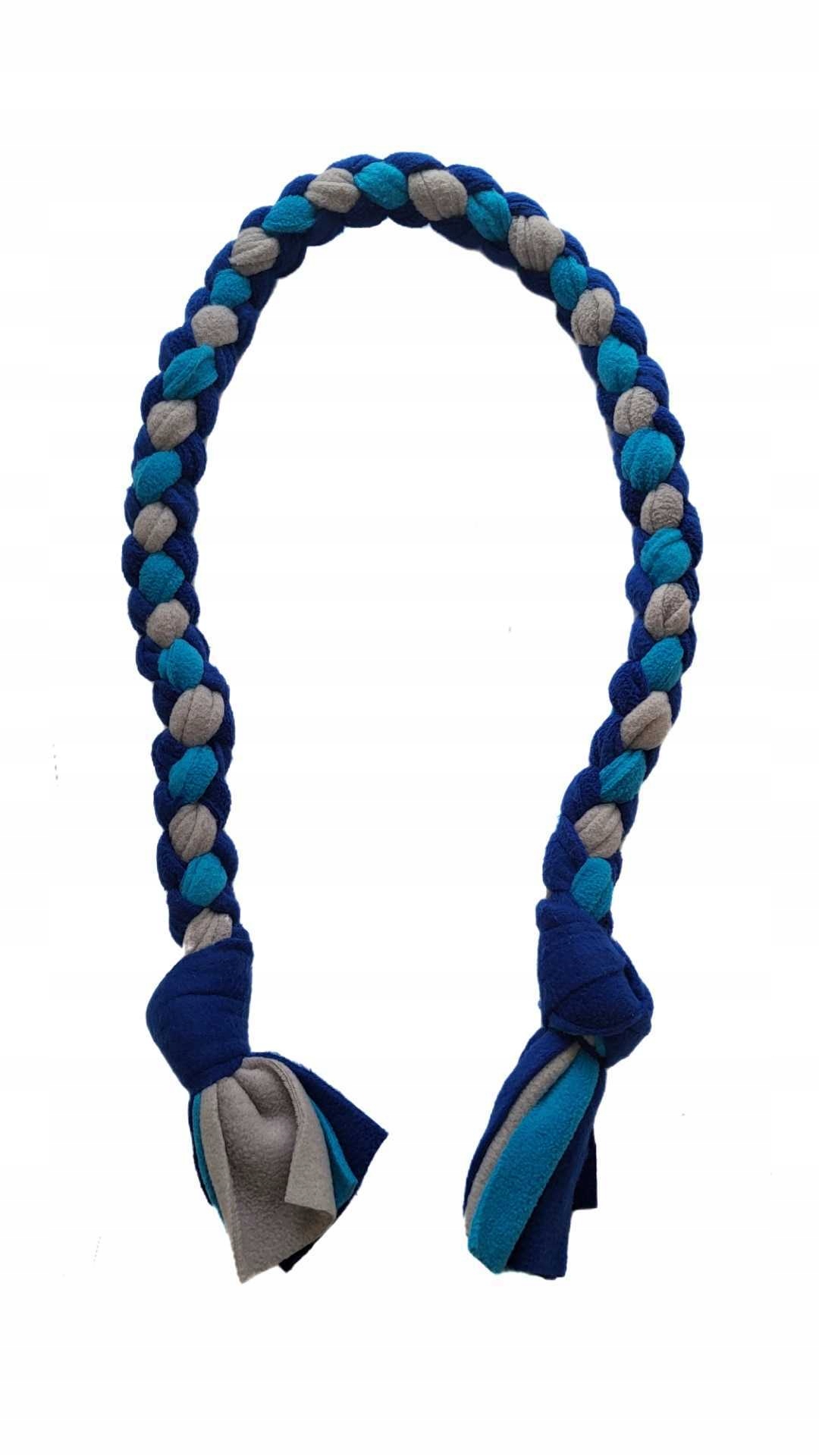 Levně Přetahovadlo Long Soft 130/3,5 cm modrá/šedá