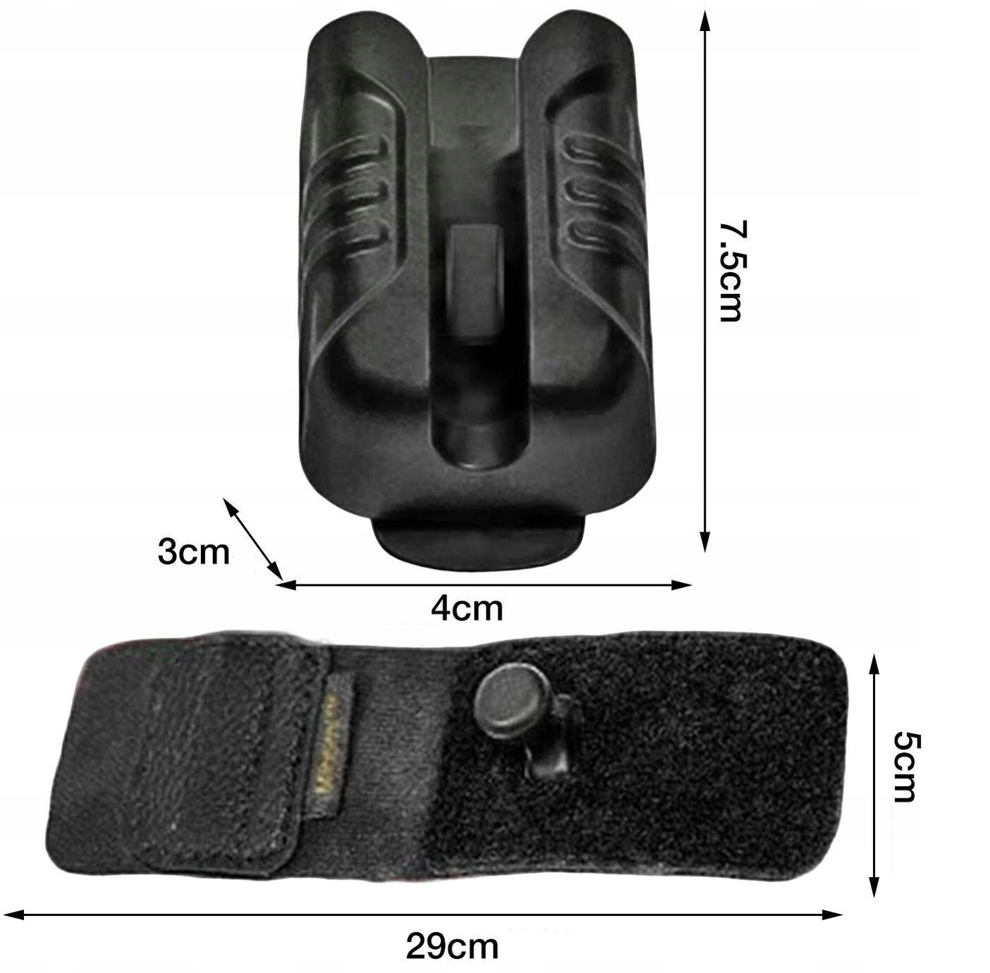 UCHWYT MONTERSKI NA WKRĘTARKĘ WIERTARKĘ MŁOTKA KABURA DO PASKA AKCESORIÓW Liczba kieszeni 1