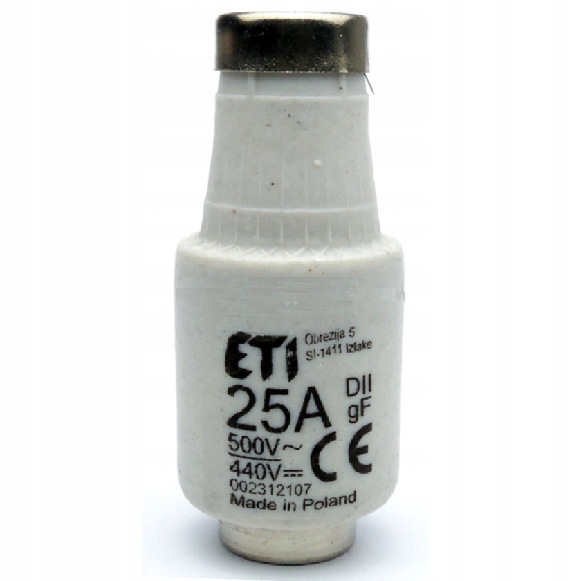 BEZPIECZNIK TOP-25A 500V - ETI 002312107