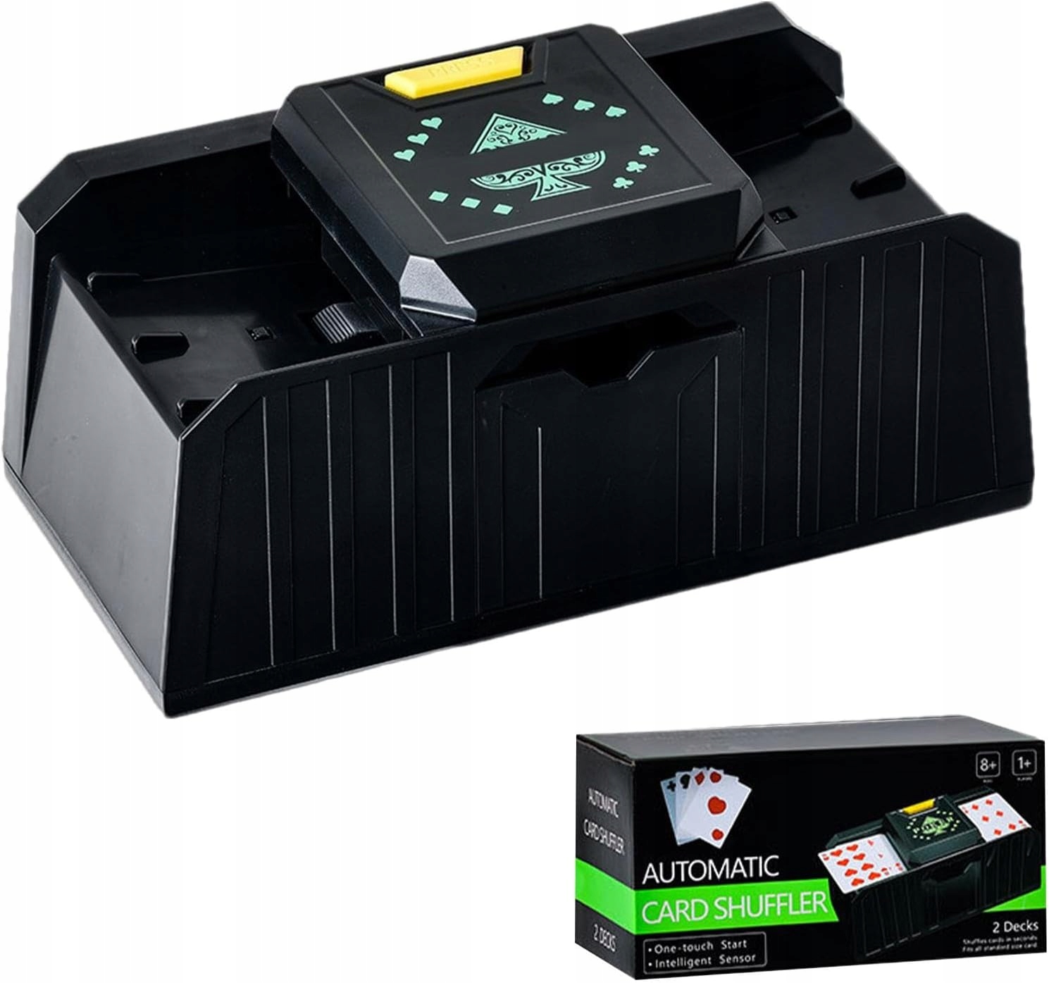 Tasownica Tasarka Shuffler Do Kart 2-TALIOWA Automatyczna Przenośna Pro