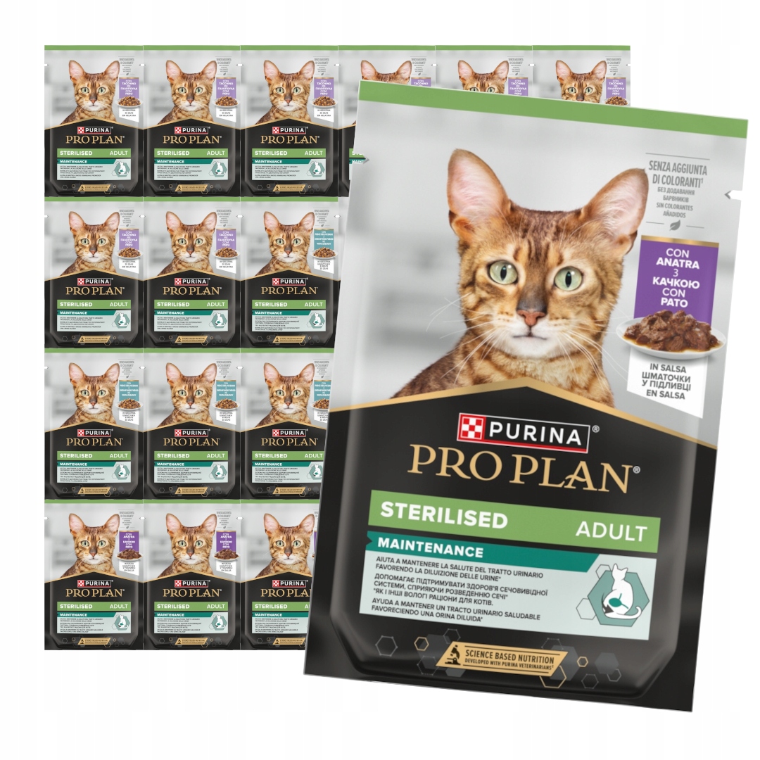 Purina Pro Plan Adult Sterilized Mix Chutí 24x85g Mokré Krmivo Pro Kočky