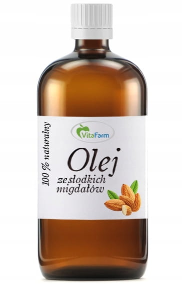 

Olej ze słodkich migdałów 1l Naturalny 1000ml
