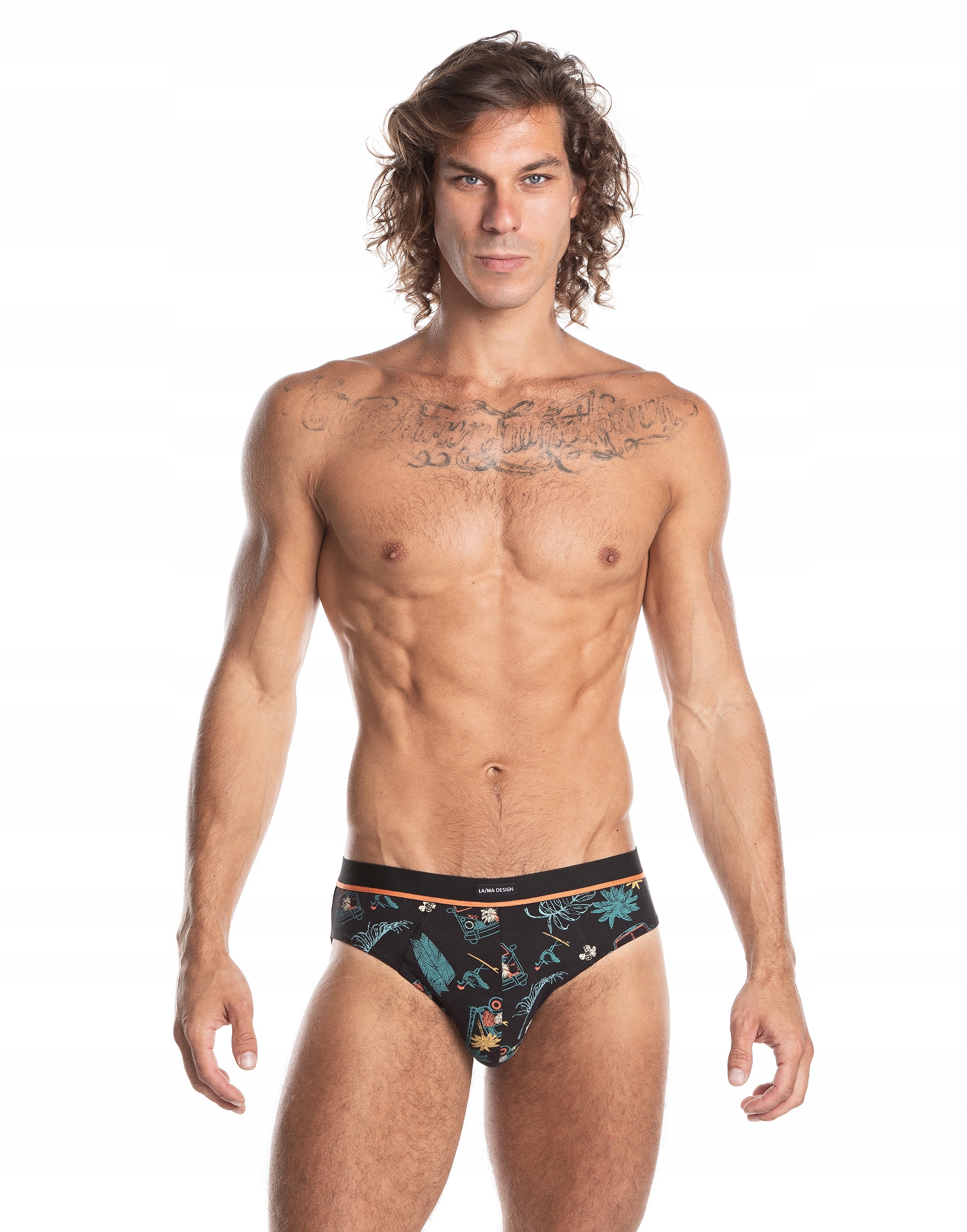 2XLAMA SLIPY MĘSKIE BAWEŁNIANE MAJTKI ROZ. M