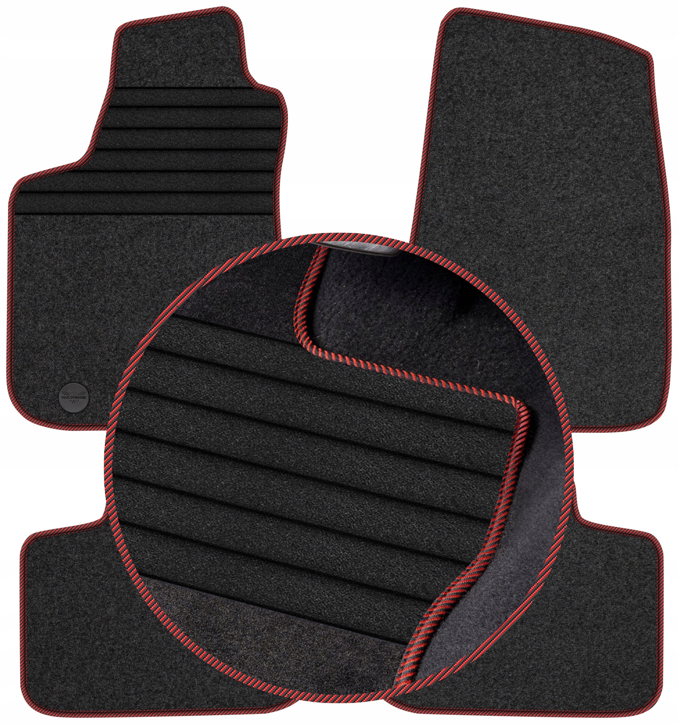 Dodge Charger II od 2010-2023. Velurové autokoberce rohožky do auta