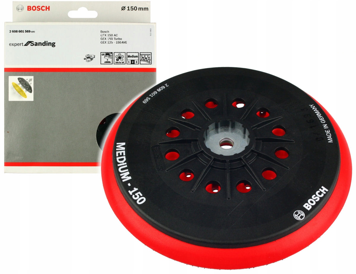 

Talerz Multi-Hole 150mm Średni GEX125-150AVE Bosch