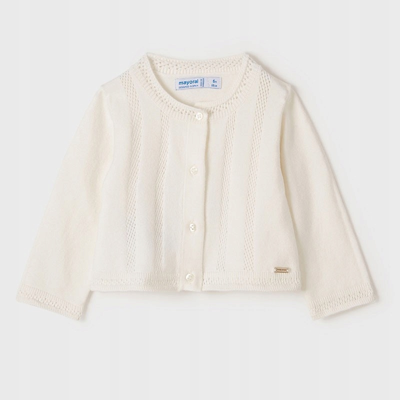 

Mayoral 1358 Sweterek Sweter Chrzest Ecru r.92