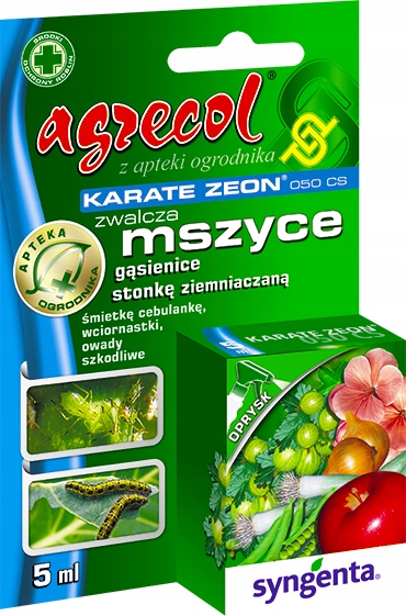 

Agrecol Karate Zeon Na Mszyce Gąsienice Stonkę 5ML