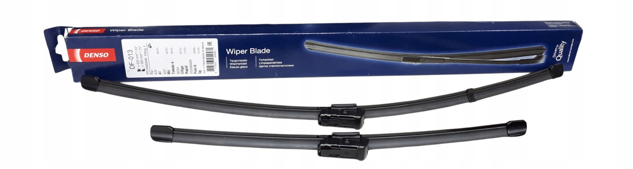 2X Wycieraczki Przód 600MM/380MM Vw Up! Polo V Load Up! Rapid Toledo A1