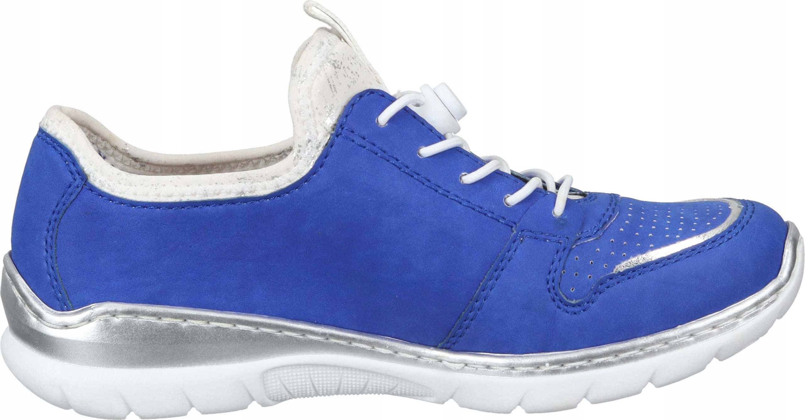 PÓŁBUTY RIEKER 940357-51 NIEBIESKIE OBUWIE DAMSKIE Rozmiar 37