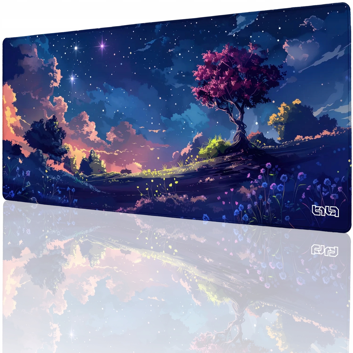 Podkładka Gamingowa Noc z Bajki 90x40 Tilt Duża Antypoślizgowa XL