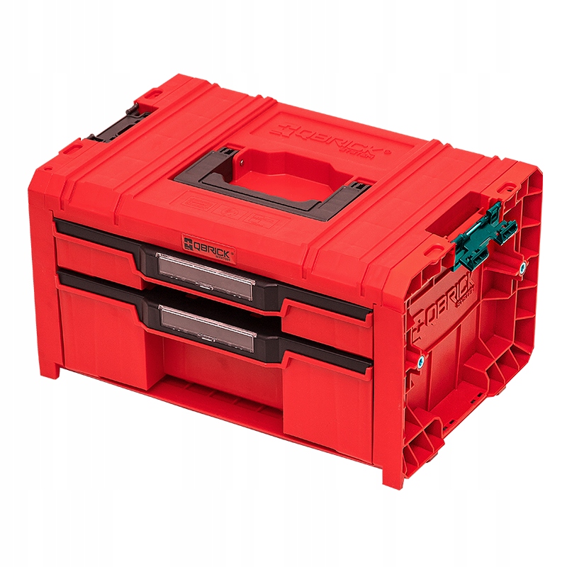 QBRICK SYSTEM SKRZYNKA PRO DRAWER 2 TOOLBOX2.0 RED