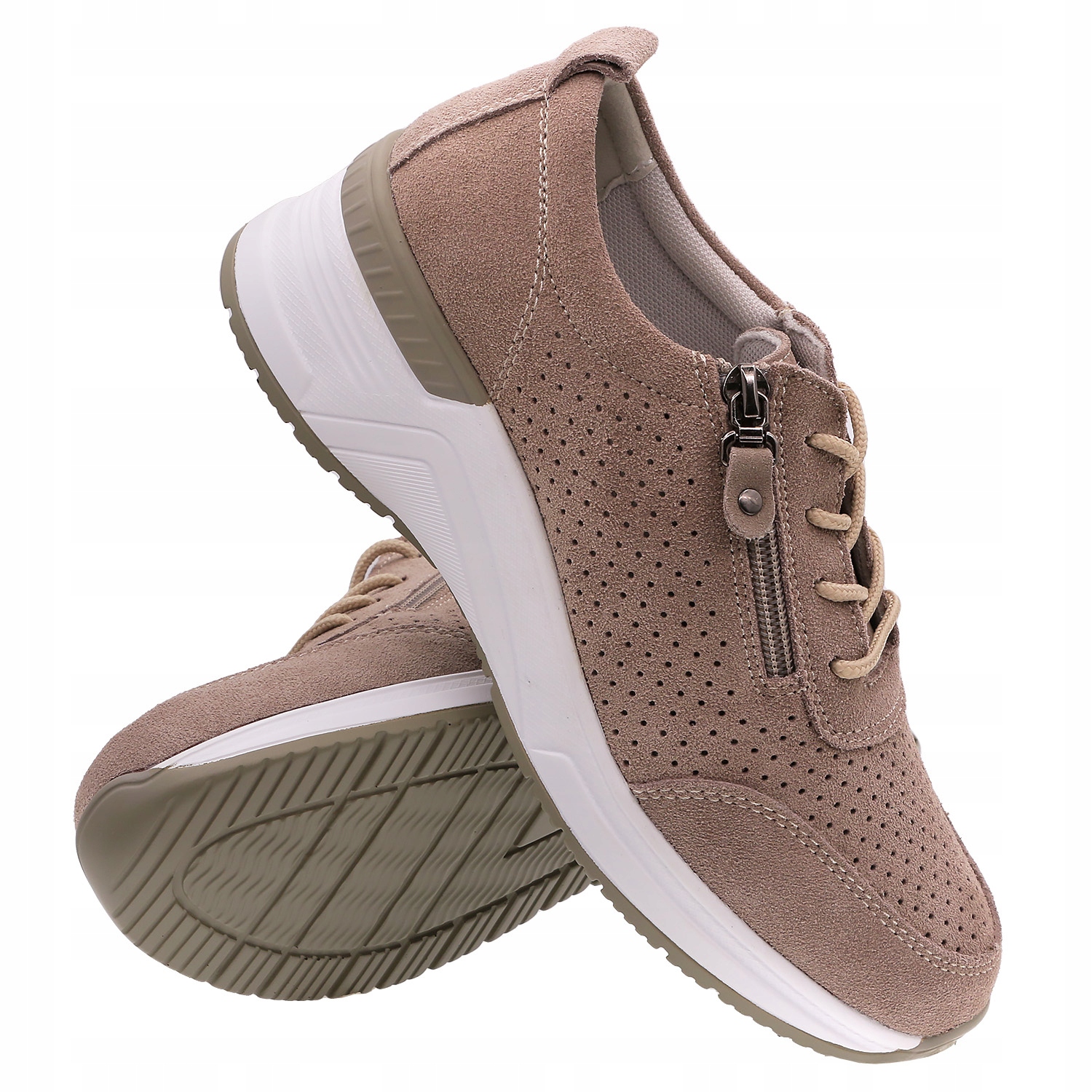 Jezzi dámské tenisky se zipem JE-22PB17-4634 euroobuv