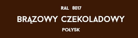 RAFIL RADACH FARBA BRĄZ CZEKOLADOWY POŁYSK 10L Kod producenta 96000598