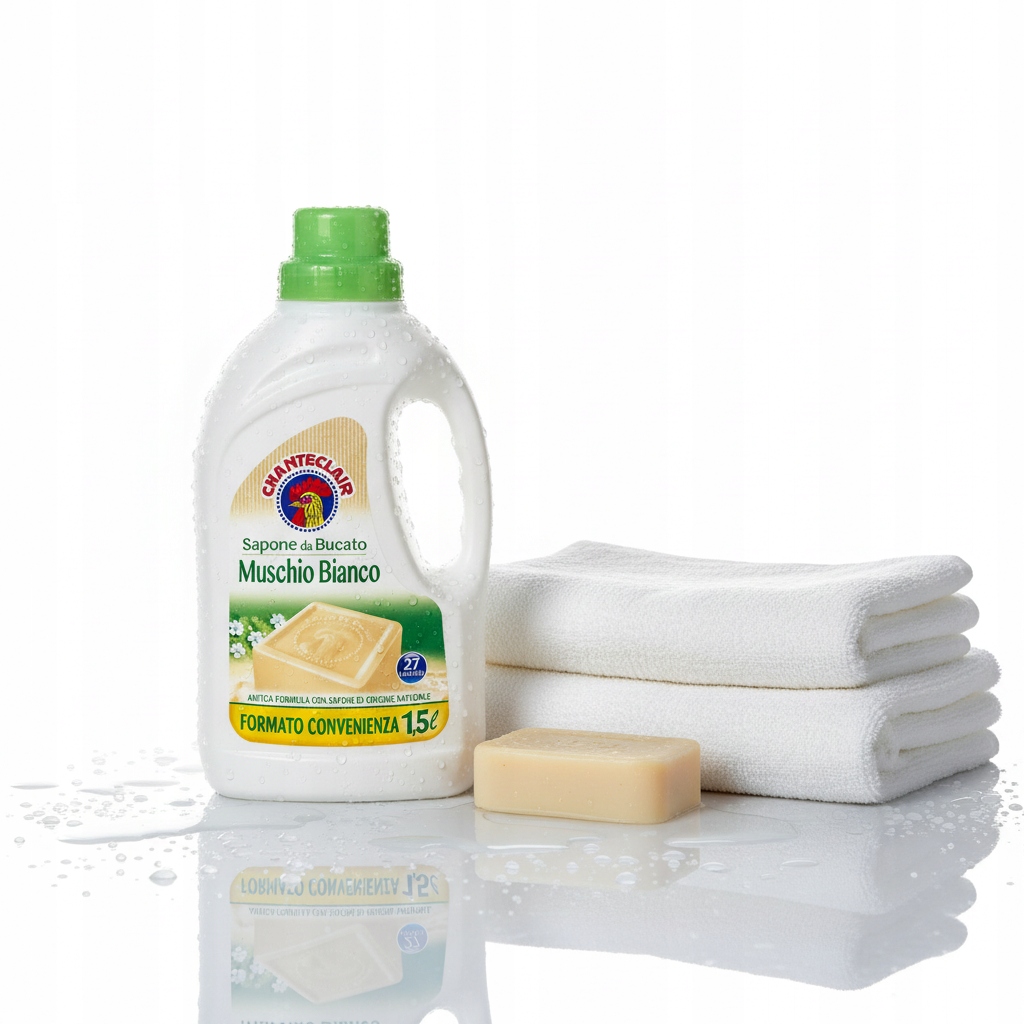 Levně Chante Clair mýdlo na praní Bílé pižmo