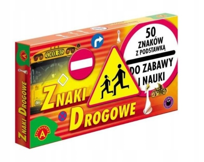 ALEXANDER ZNAKI DROGOWE 50 SZT. 5+