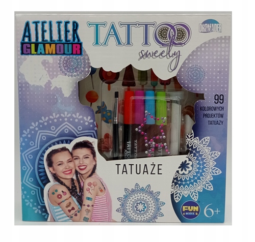 

Tatuaż Atelier Glamour 99 Wzorów Kolorowe
