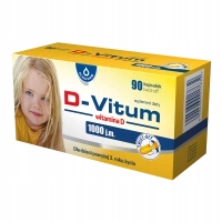 D-Vitum витамин D 1000 МЕ 90 капсул OLEOFARM