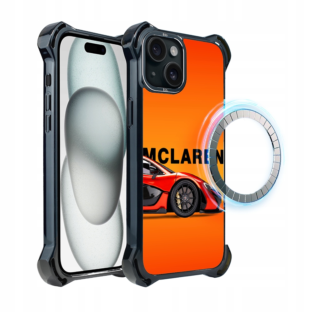Pouzdro iPhone 15 Plus Ibizu DropGuard Ultra s MagSafe, TechDrive, P1