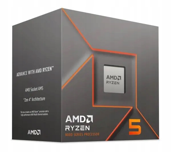 Procesor Amd Ryzen 5 8400F Box (100-100001591BOX) 4,2 4,7 GHz AM5