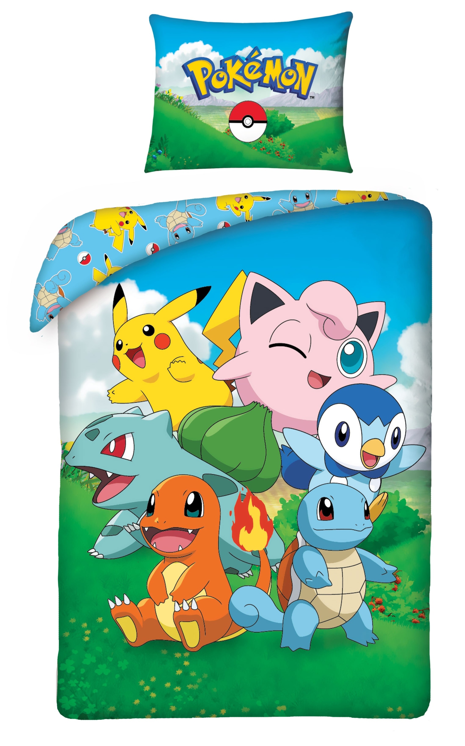 

Pościel Bawełniana 140 X 200 CM Pokemon Pikachu