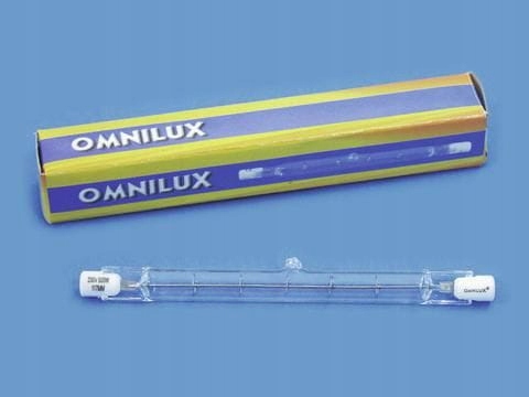 Żarówka halogenowa biały zimny Omnilux 230V 800W 117M R7S 800 W