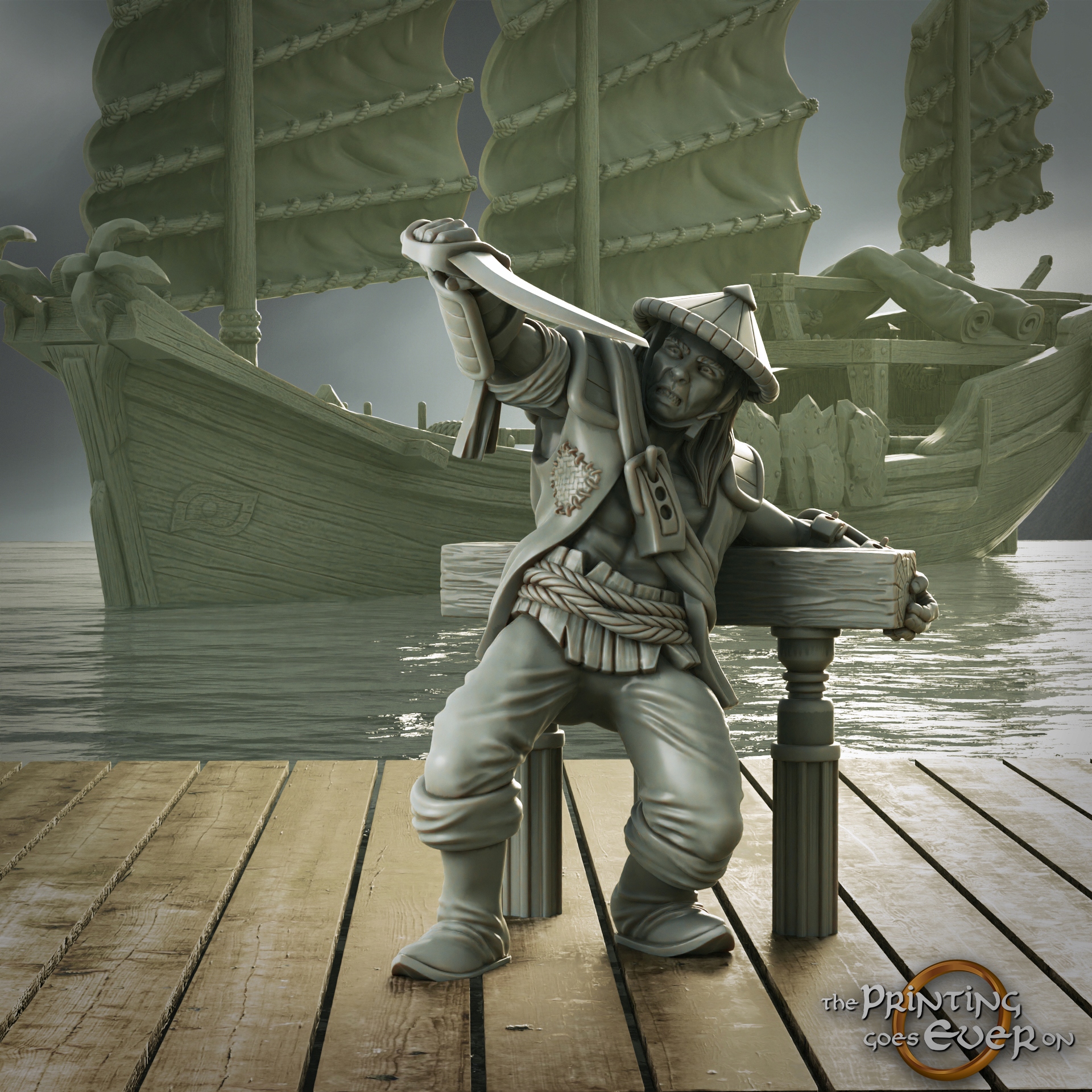 Pirate Drunkard B The Printing Goes Ever On