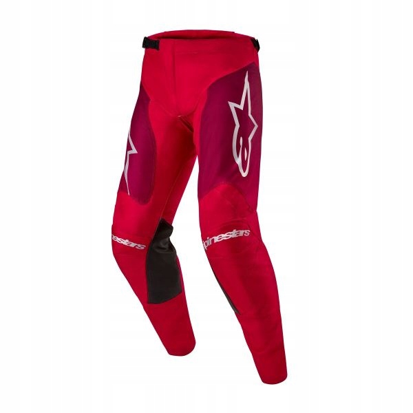 SPODNIE ALPINESTARS MX RACER BURGUNDOWY CZERWONY 40 CROSS/ENDURO OFF-ROAD