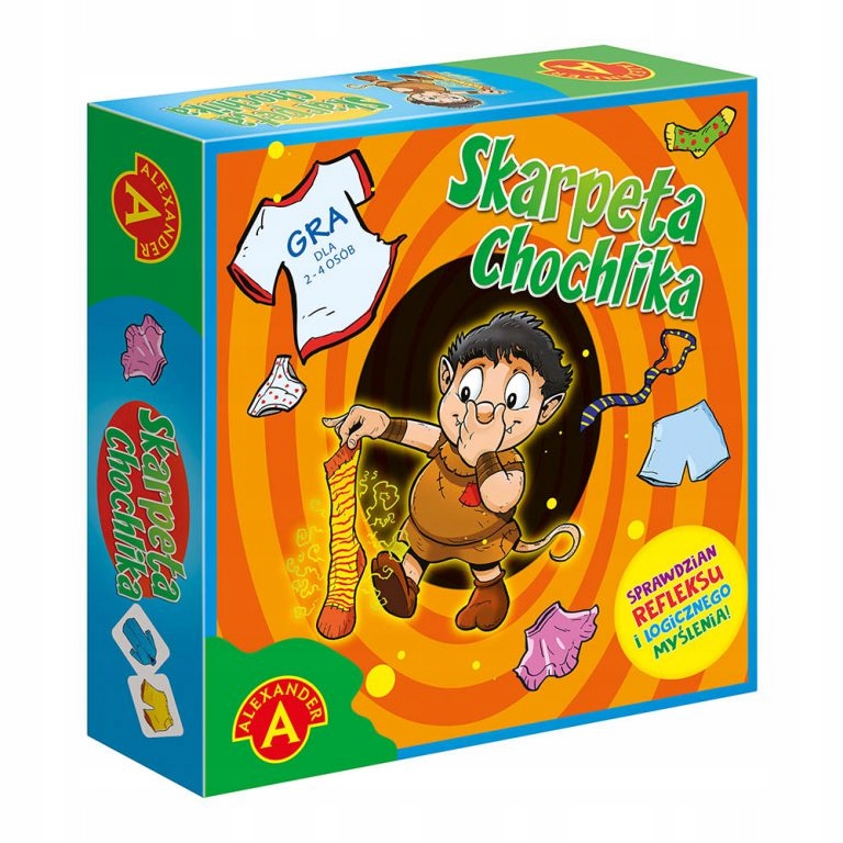 GRA PLANSZOWA SKARPETA CHOCHLIKA FAMILIJNA HUMOR