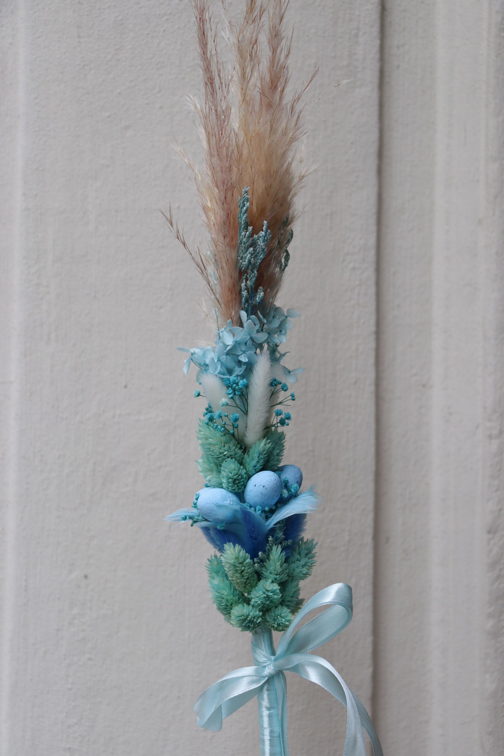 Velikonoční palma 50 cm, barevná velikonoční palma, velikonoční palemka