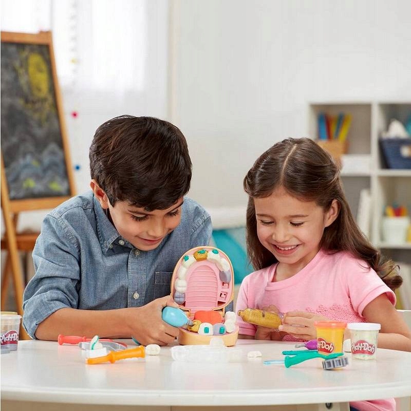 Play-Doh Ciastolina Dentysta Hasbro Zestaw F1259 ŁA86p Marka Hasbro