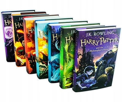 

Harry Potter Ozdobna Twarda Okładka J.k. Rowling
