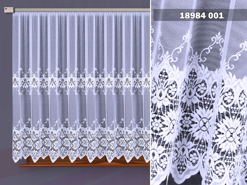 FIRANKA ŻAKARDOWA 18984/160 NOWOŚĆ PROMOCJA Marka inna marka