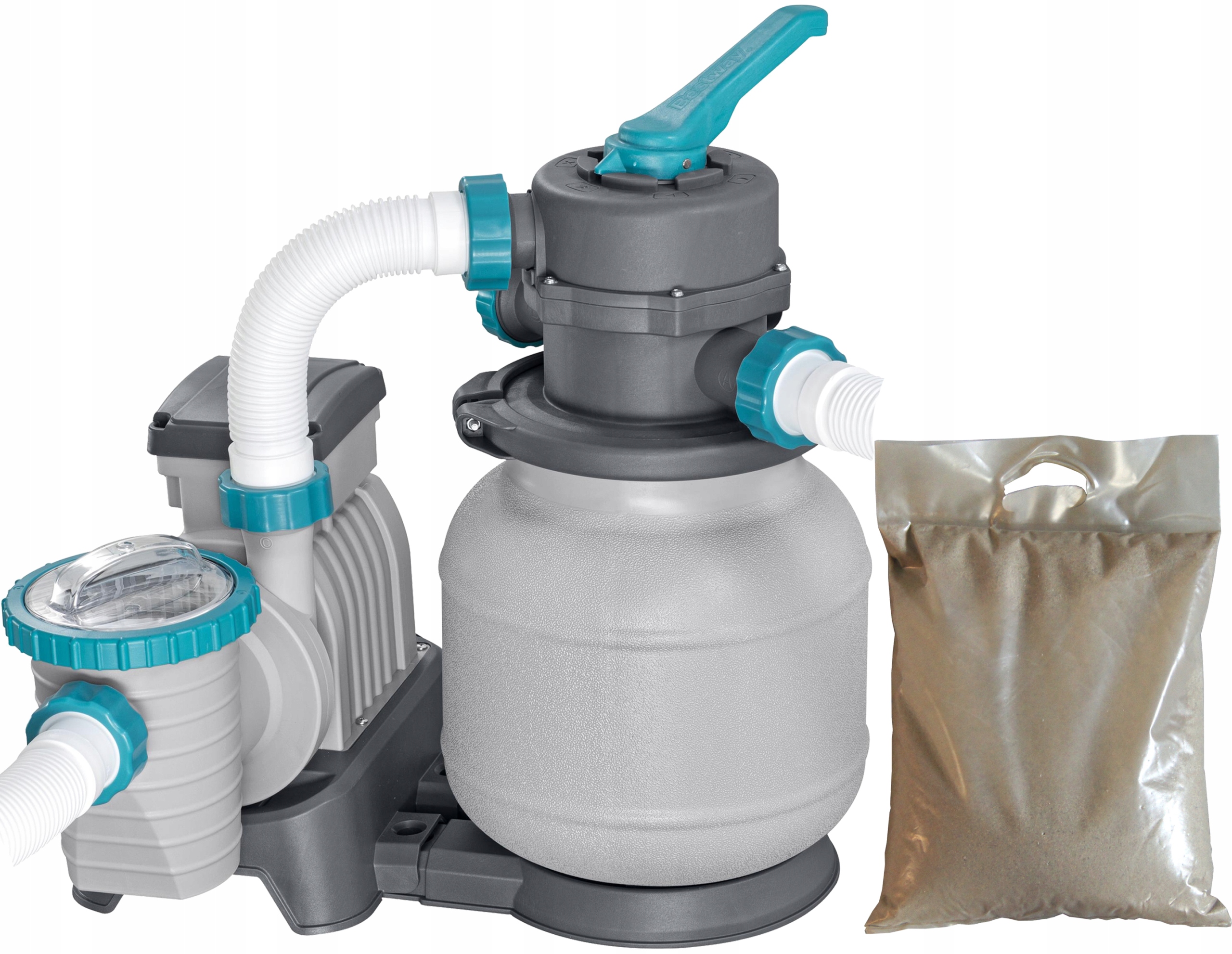 Piesková Pumpa Do Bazéna 5678 L/h Piesok 10 Kg Bestway 58497