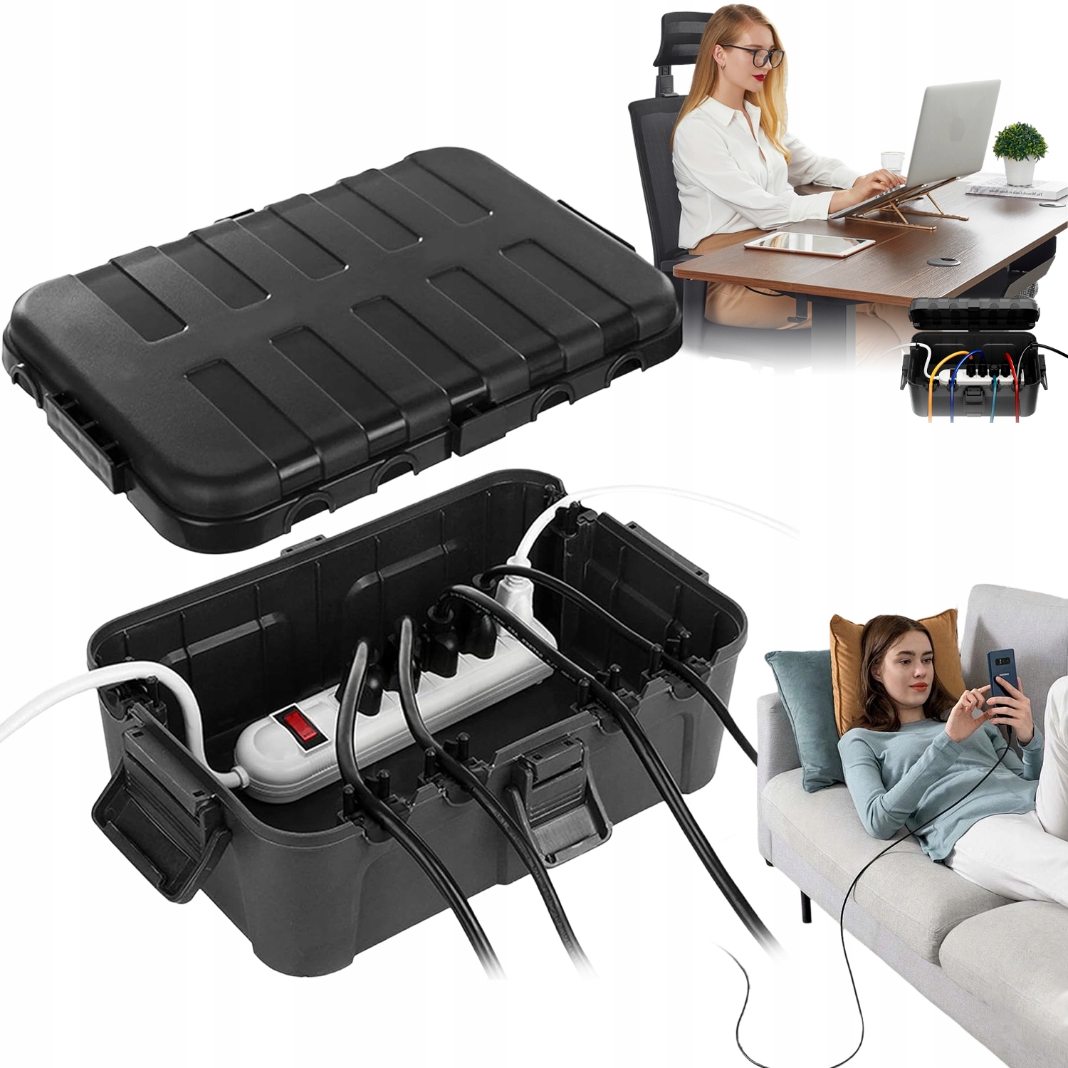 Ochranná Schránka Na Vodovodní Kabely, Velká Kapacita, 6 Otvorů Pro Kabely