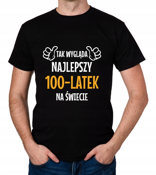

koszulka Najlepszy 100-LATEK 100 Urodziny prezent