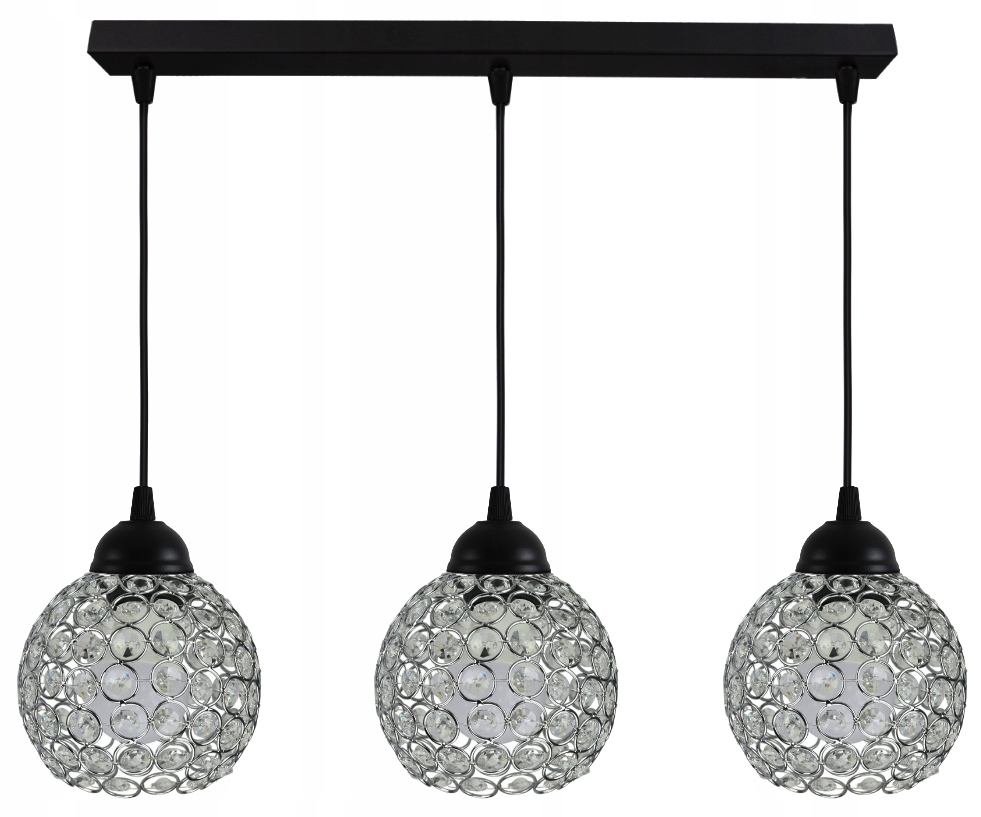 

Lampa Kryształowa Wisząca Żyrandol Plafon Led