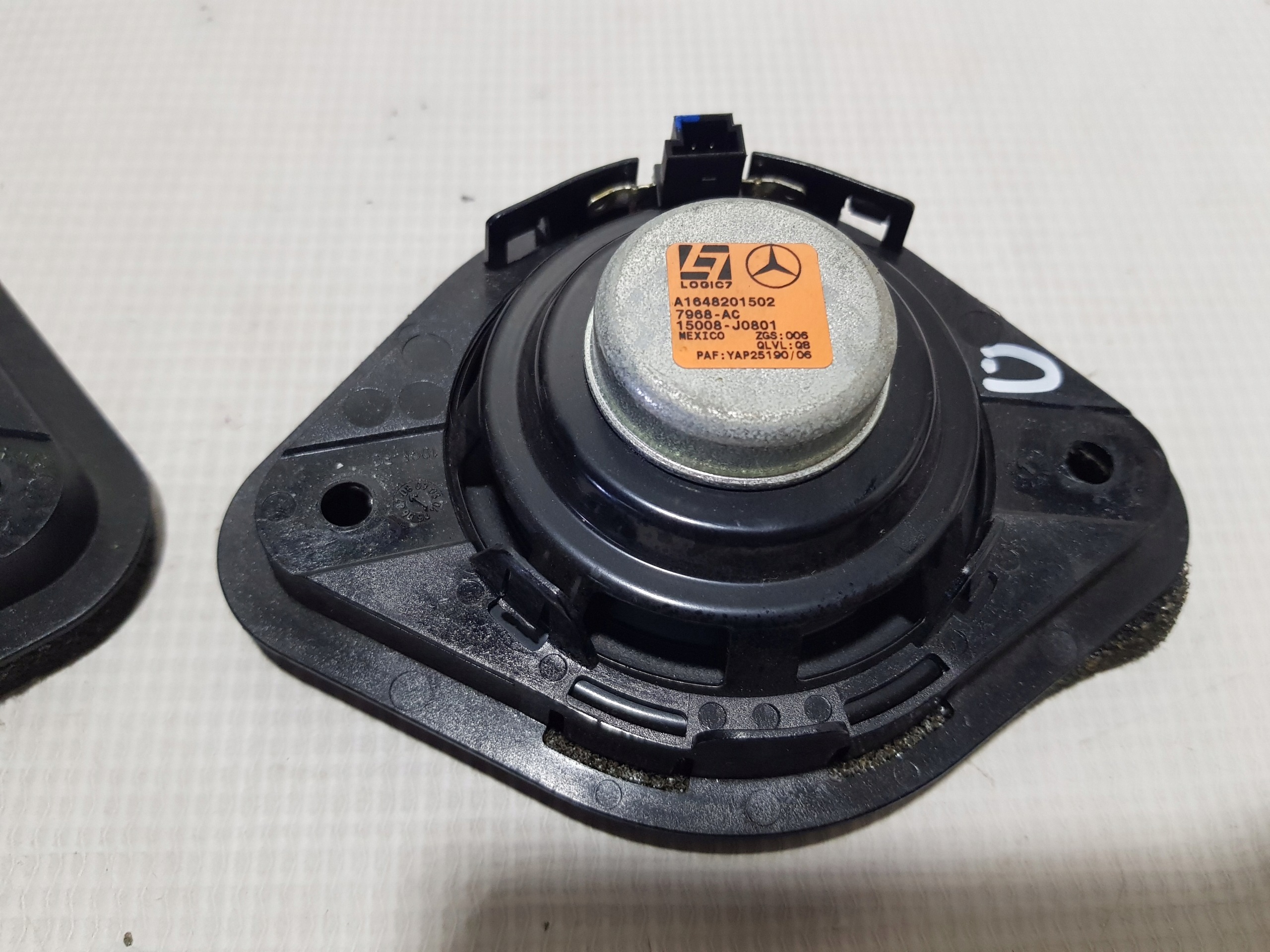speaker MERCEDES ML W164 HARMAN KARDON LOGIC 7 1648201502