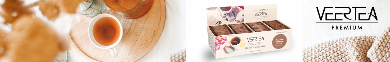 Herbata VEERTEA BREAKFAST BLACK TEA 100 saszetek Waga 200 g