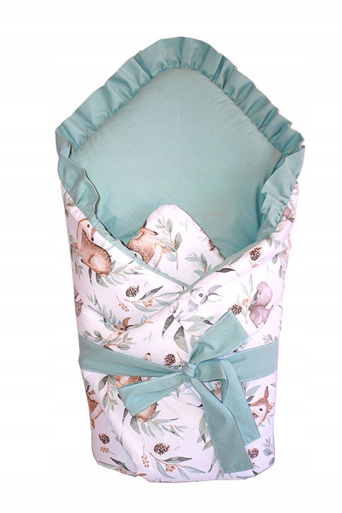 

Rożek Otulacz Becik Usztywniany Z Kokardką Bawełna